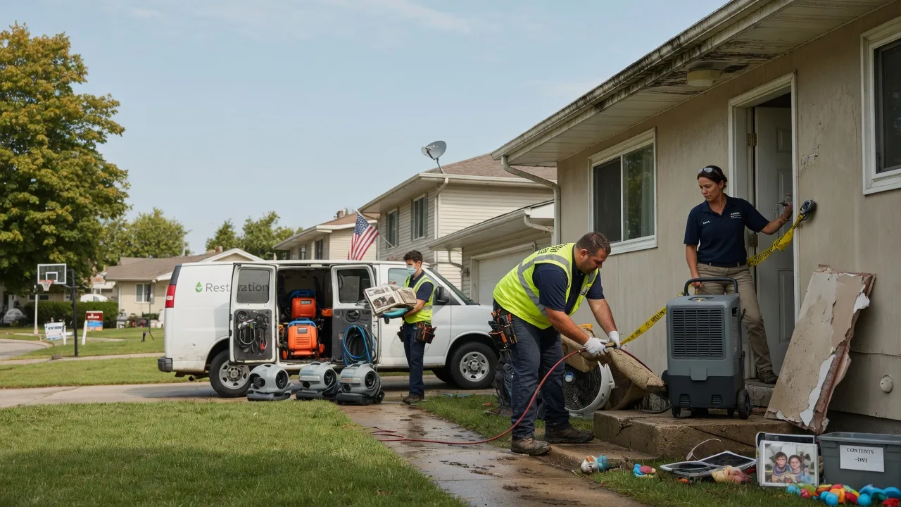 Water Damage Restoration in Spangle, WA near me